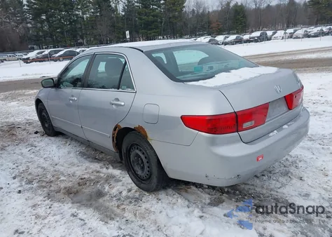 2005 Honda Accord 3.0 Lx from USA, damaged, VIN 1HGCM66325A053694